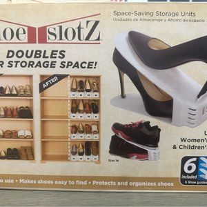 Shoe Slotz- Save Space Organize and Store Shoes
